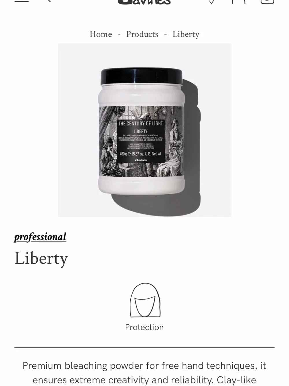 Davines premium bleaching